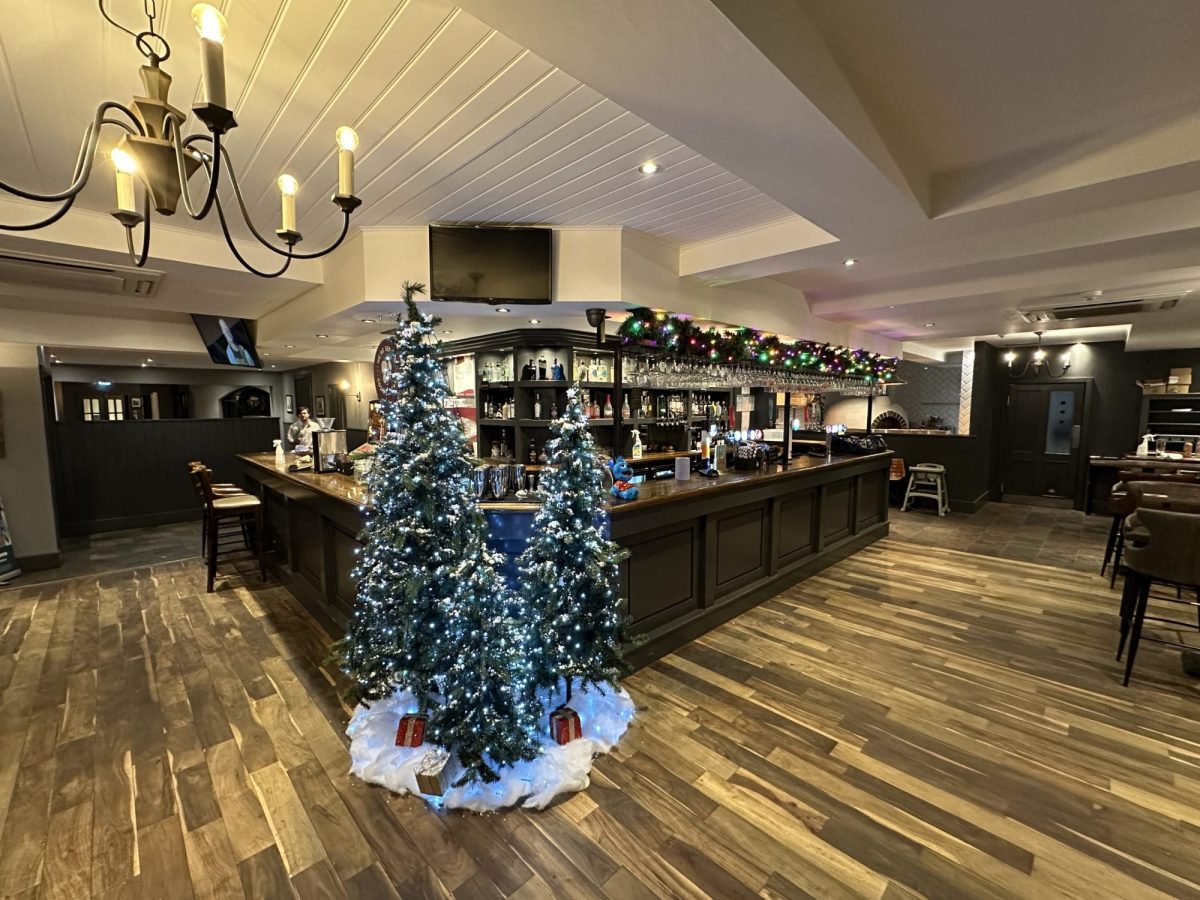 Inside the pub on The Bay Filey